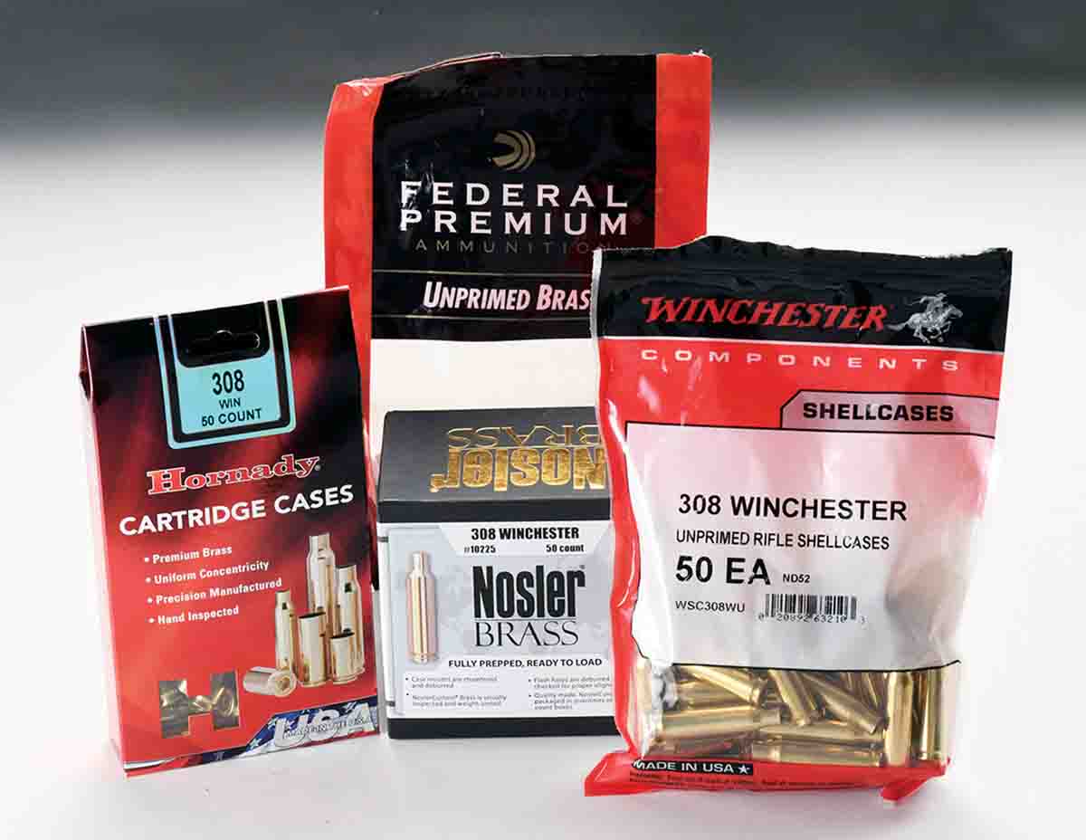 New component brass allows a handloader to assemble recipes without the time, expense and bore erosion of firing factory  ammunition. Nosler brass comes conveniently ready to load with case mouths and flash holes chamfered.